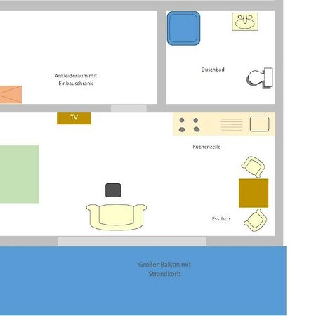 Appartements Fischerhus Glowe Eksteriør billede